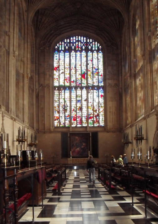  Interior of King's College Chapel in 1841