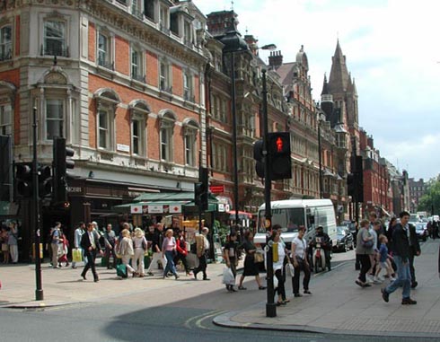 Duke Street, a turning off Oxford Street near Bond Street tube station, W1