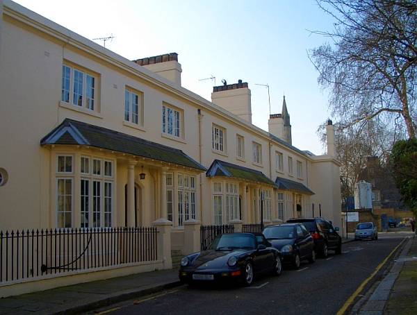 Houses designed by James Pennethorne in Park Village West, Camden