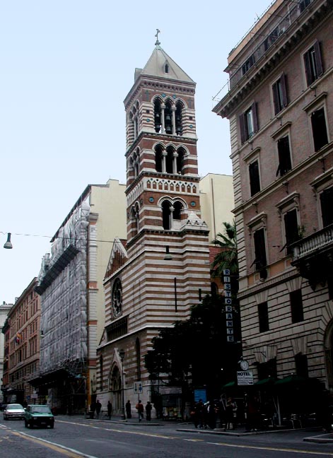 Iglesia de San Pablo  dentro de las murallas