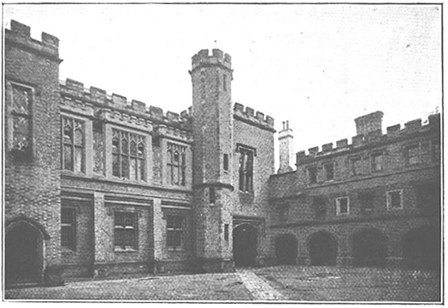 School Buildings, showing Old Chapel