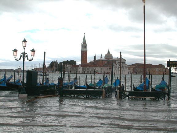  Gondolas at High Tide