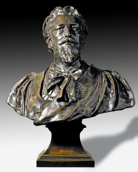 Brock's bust of F. Leighton